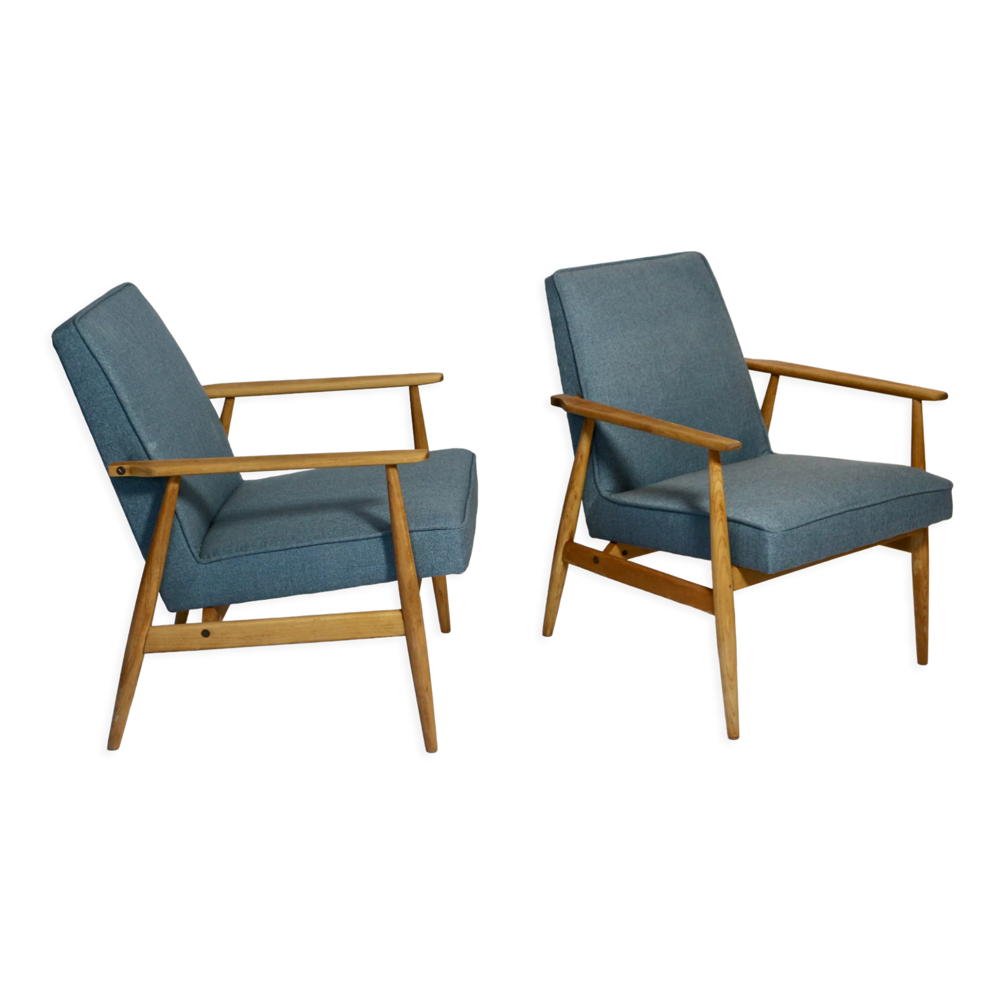 Pair of armchairs henryk lily 300-190s 1970