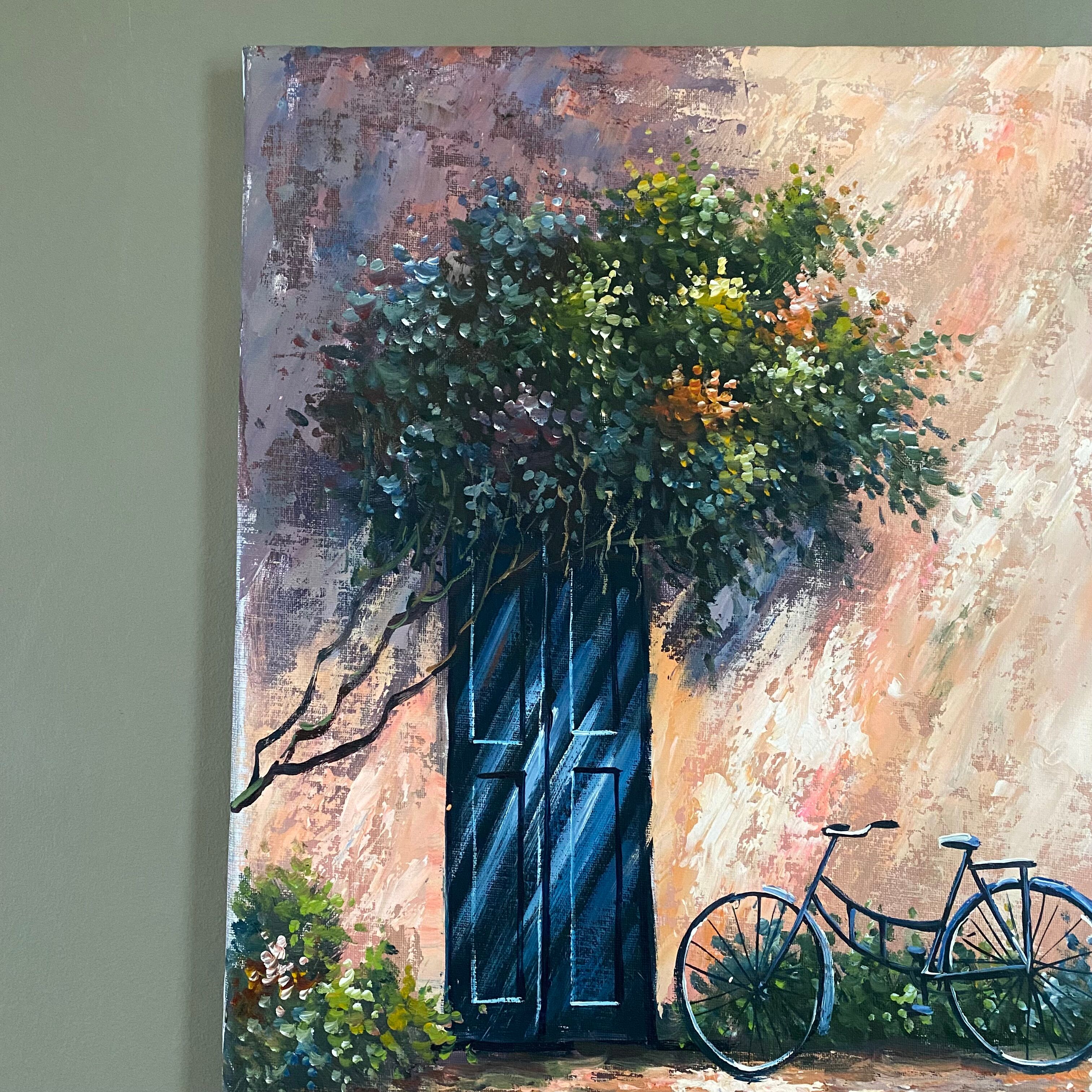 Painting south of France signed