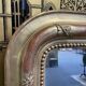Louis Philippe period mirror in gilded stucco 100x147cm