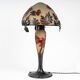 Muller Frères, Lunéville, Lampe « Anémones »  en verre., circa 1920