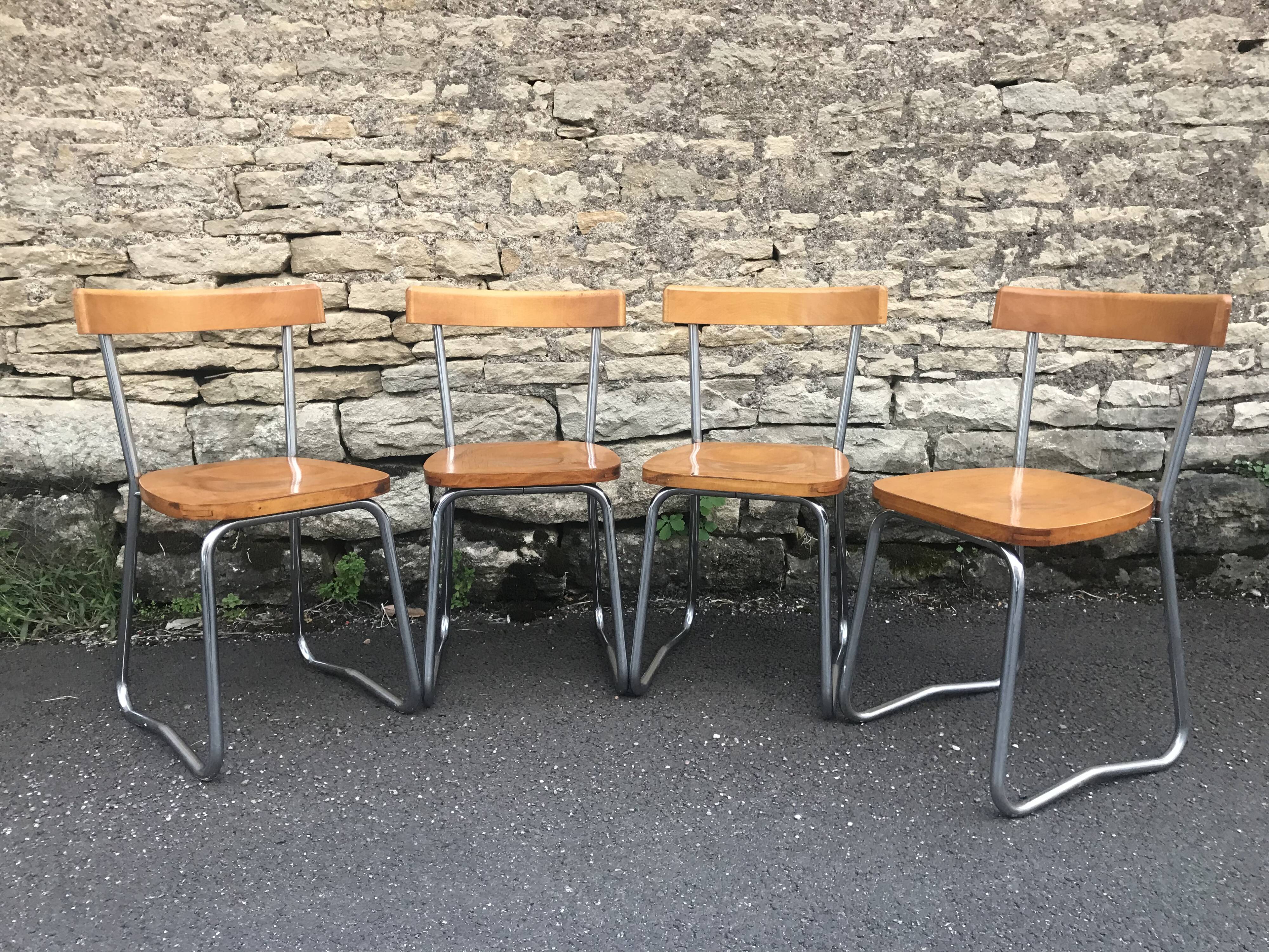 Luterma sled chairs