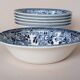6 English Churchill bowls "The Georgian Collection"