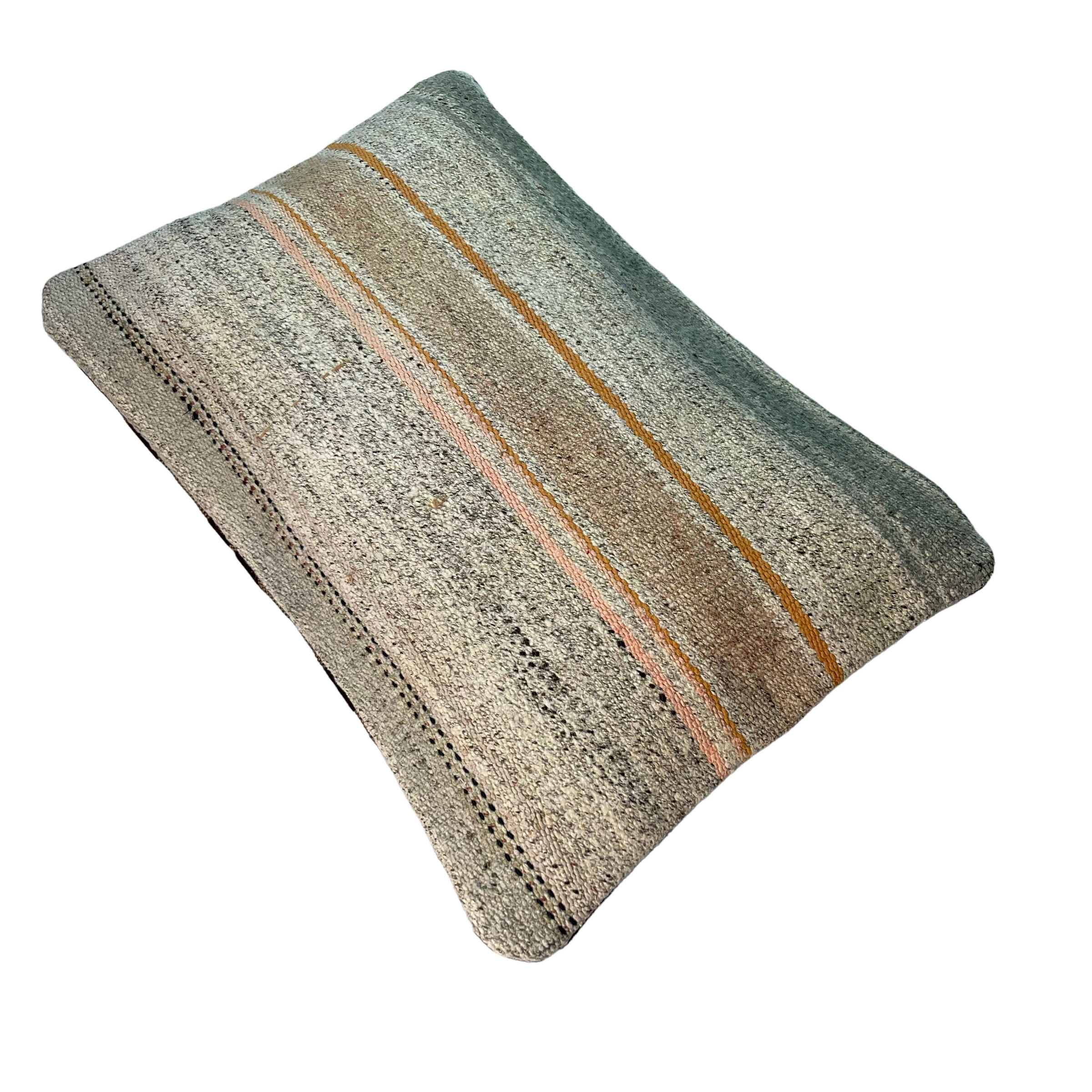 Vintage turkish handmade cushion cover , 30 x 50 cm