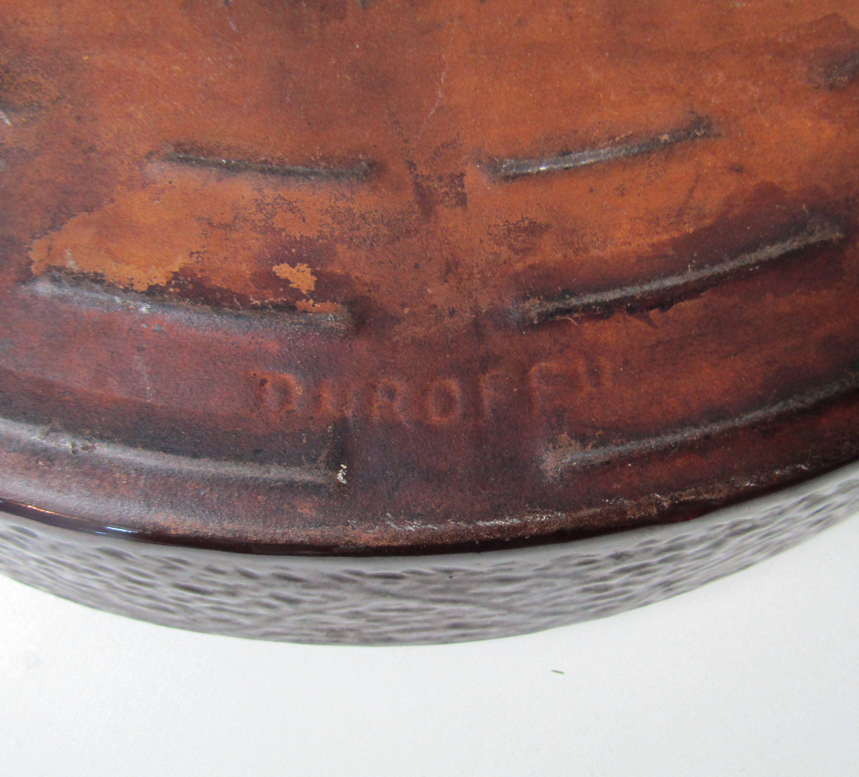 Durofeu terracotta dish