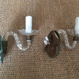 2 wall sconces