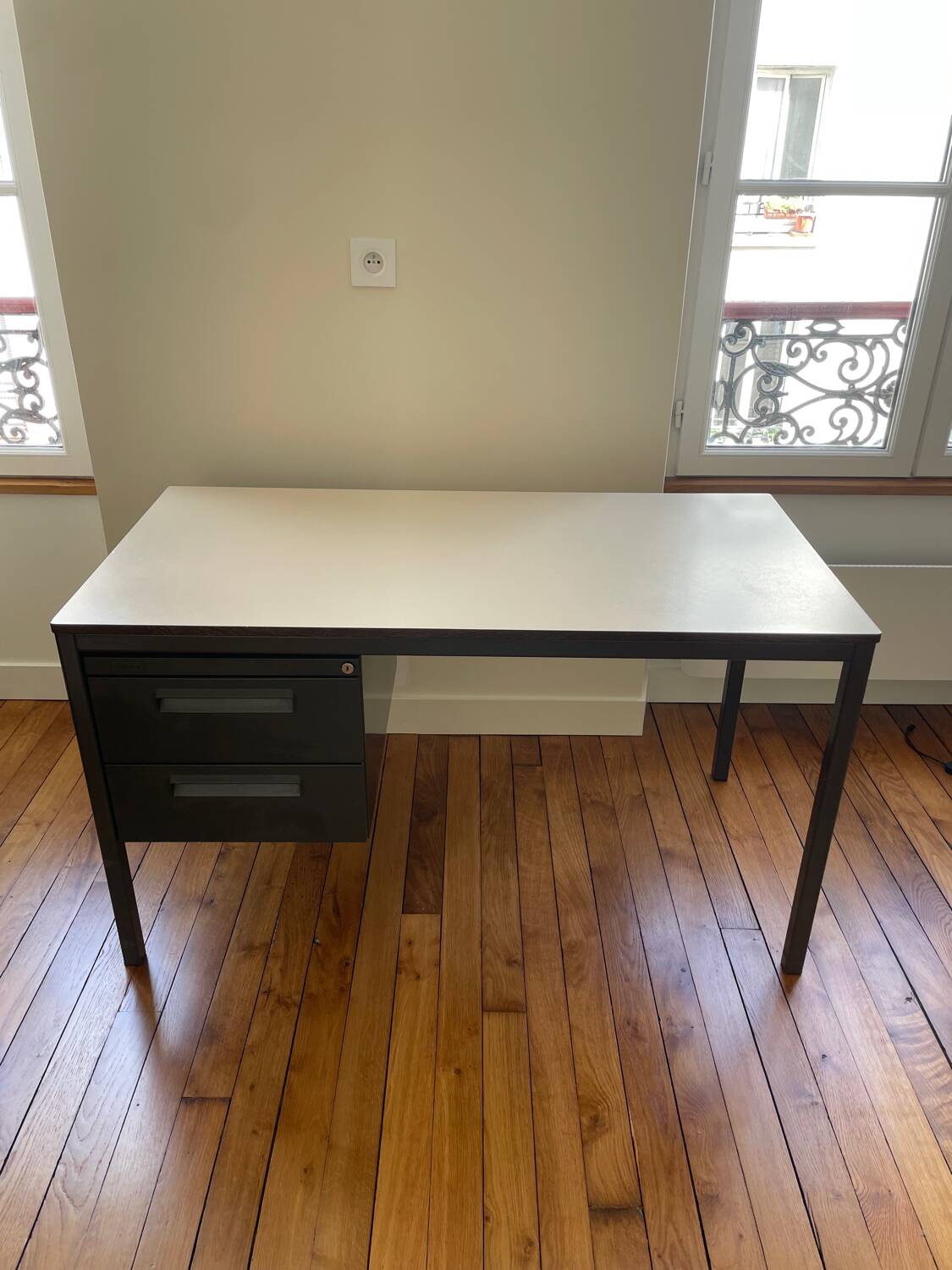 Industrial Desk in Formica Van Blerk