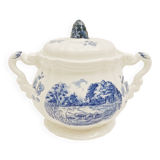 Sarreguemines Romantic Sugar Bowl