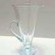 Light Blue Murano Glass Cocktail Set of 6 Glasses and a Pitcher by La Murrina