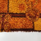 Tapis original scandinavian  années 1960 Danemark 96x161cm
