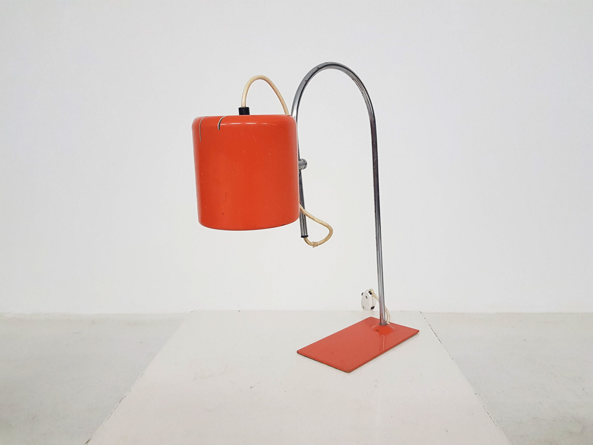 Lampe orange Pays-bas 1960 's
