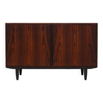 Rosewood cabinet, Danish design, 1970s, manufactured by Omann Jun