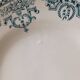 6 Saint Amand plates, Louis XVI model