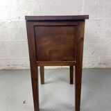 Wooden bedside table