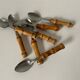 Small bamboo spoons