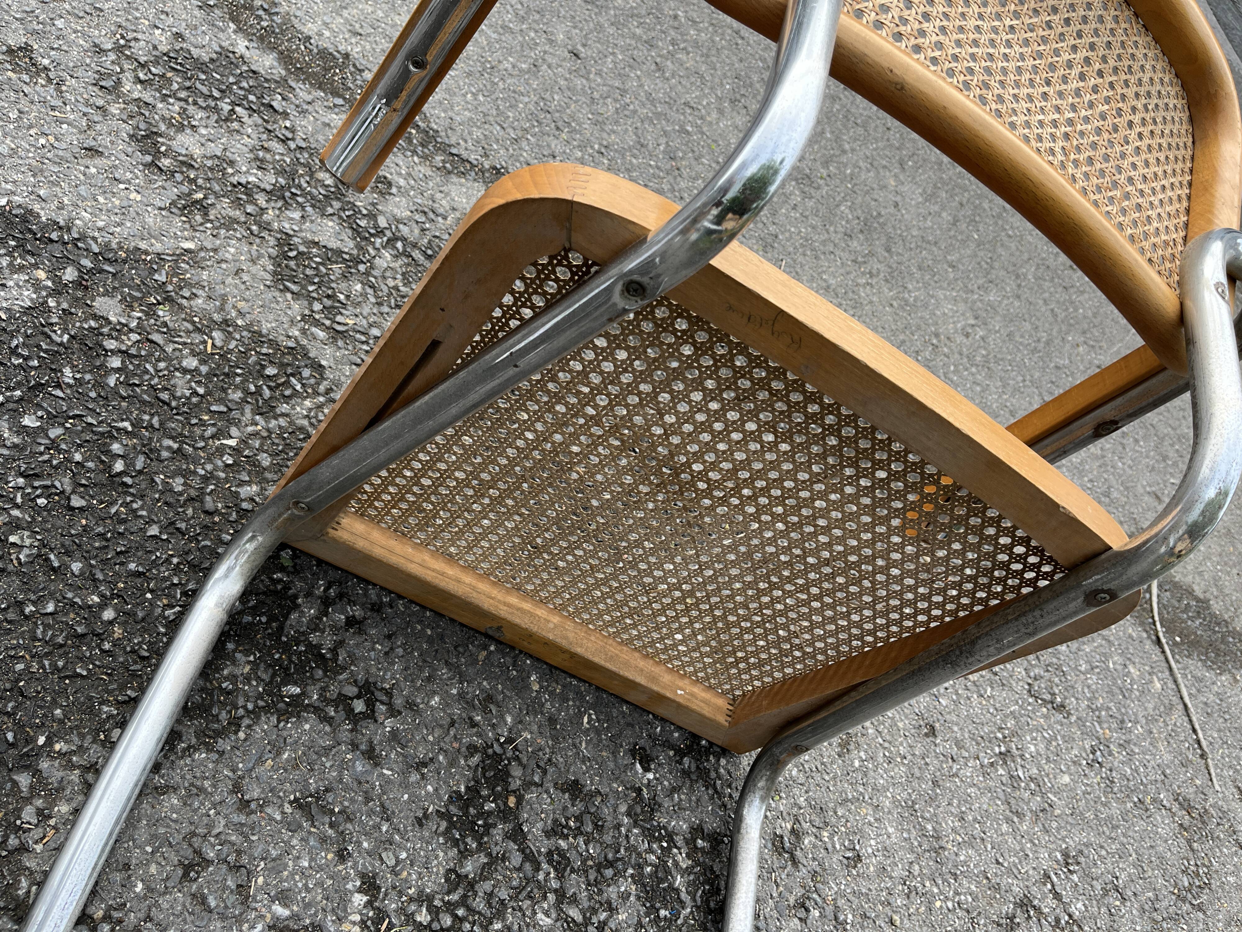 Marcel Breuer first edition armchairs