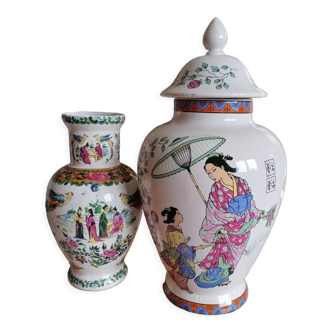 2 vases chinois