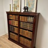 Antique open bookcase