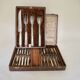 Table cutlery set in bone - 28 pieces