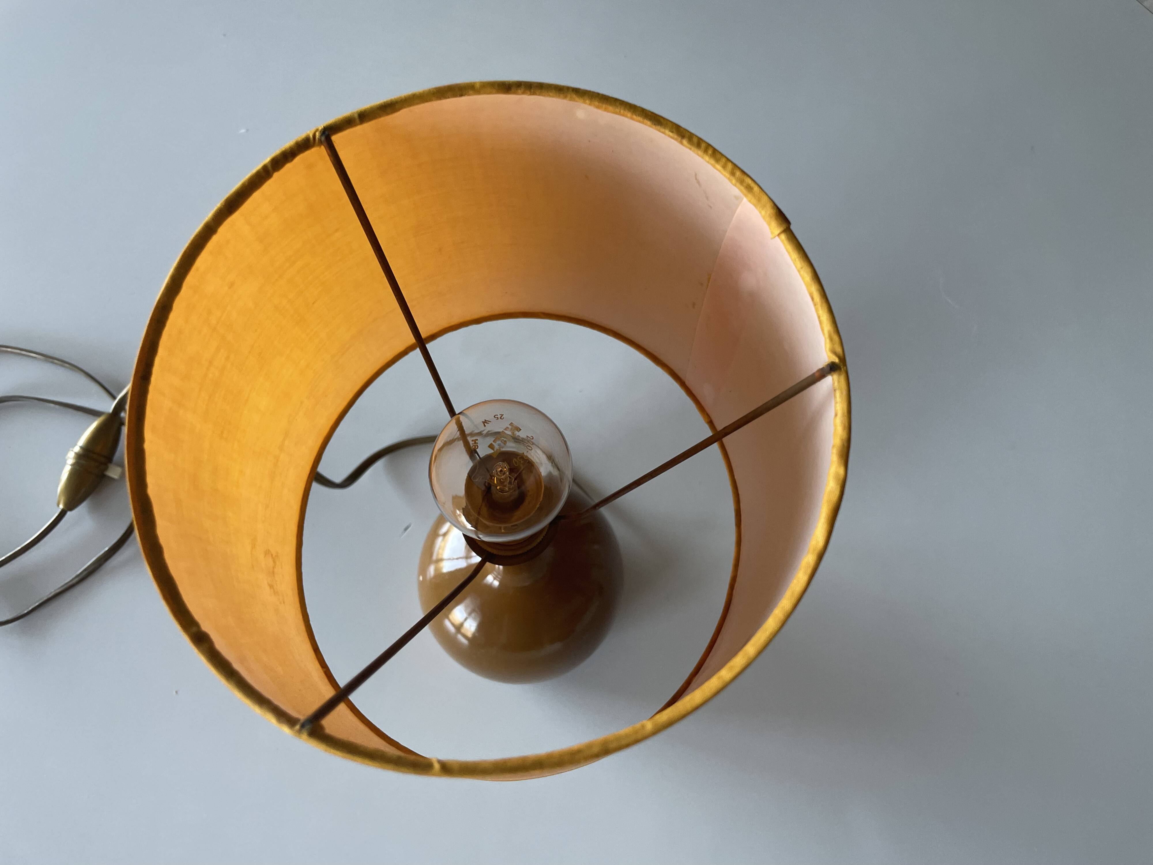 60s ceramic lamp