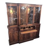 English mahogany bookcase from the early 20th century