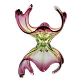 Murano vintage multicoloured bowl with organic design, Italy, 1960s