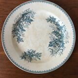 Lot 6 flat plates iron earth Thistle