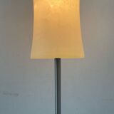 Vintage metal and glass touch lamp