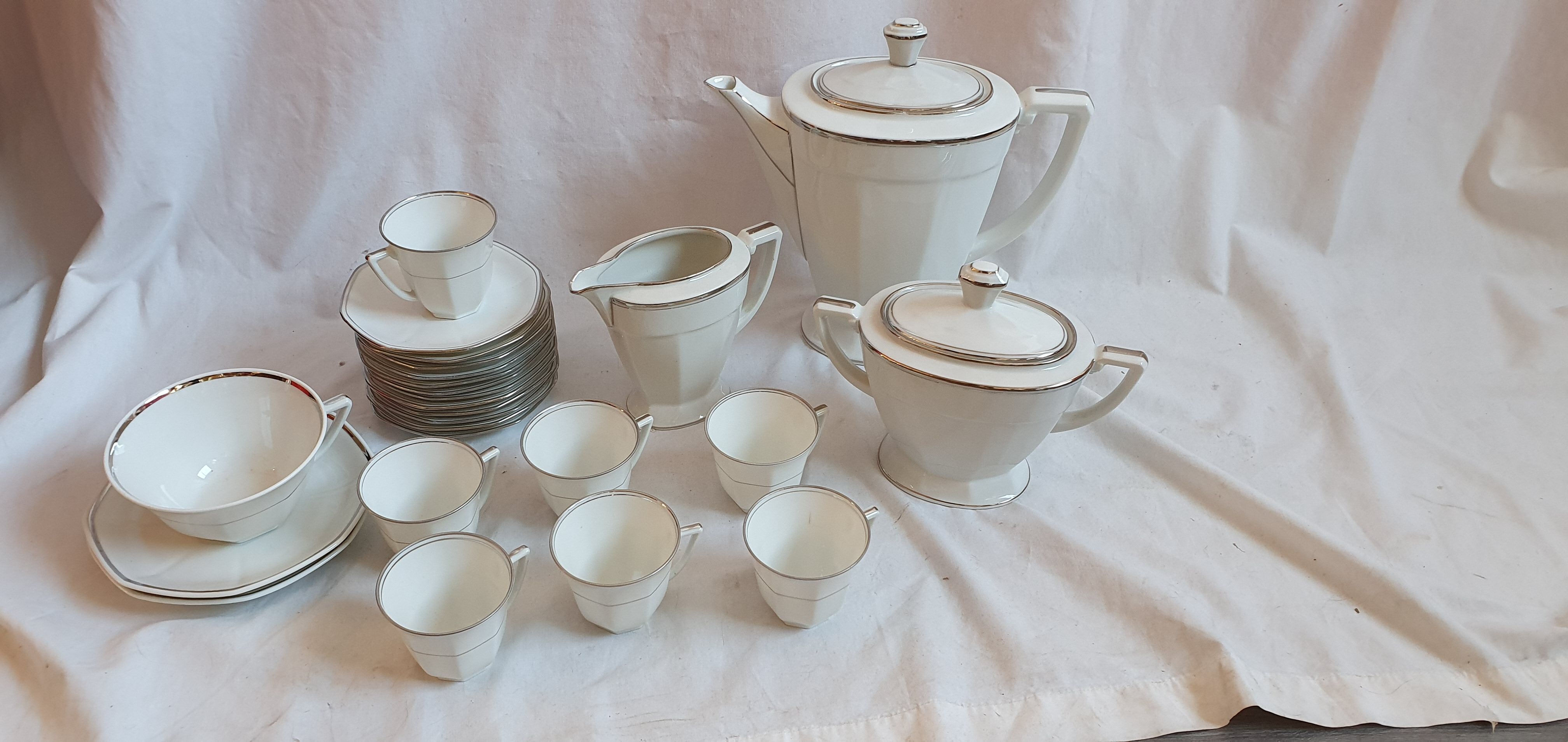 Service à café art deco Limoges