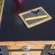Vintage pine desk, restored