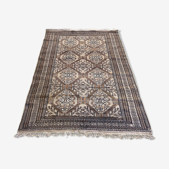 Tapis pakistanais en laine fait main - 1m95x1m24