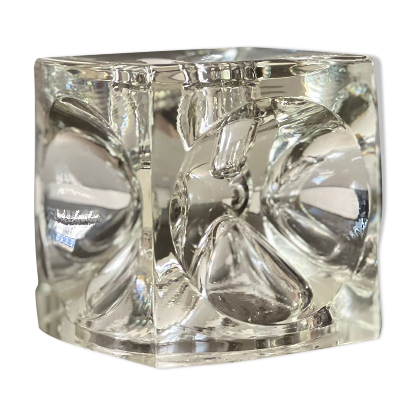 Icicle candle holder by Peill and Putzler, Germany 1970