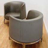 Paire de fauteuils Omni, Materia