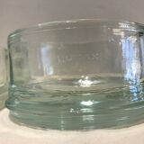 Lot of two glass-paved ashtrays Lumax 1950