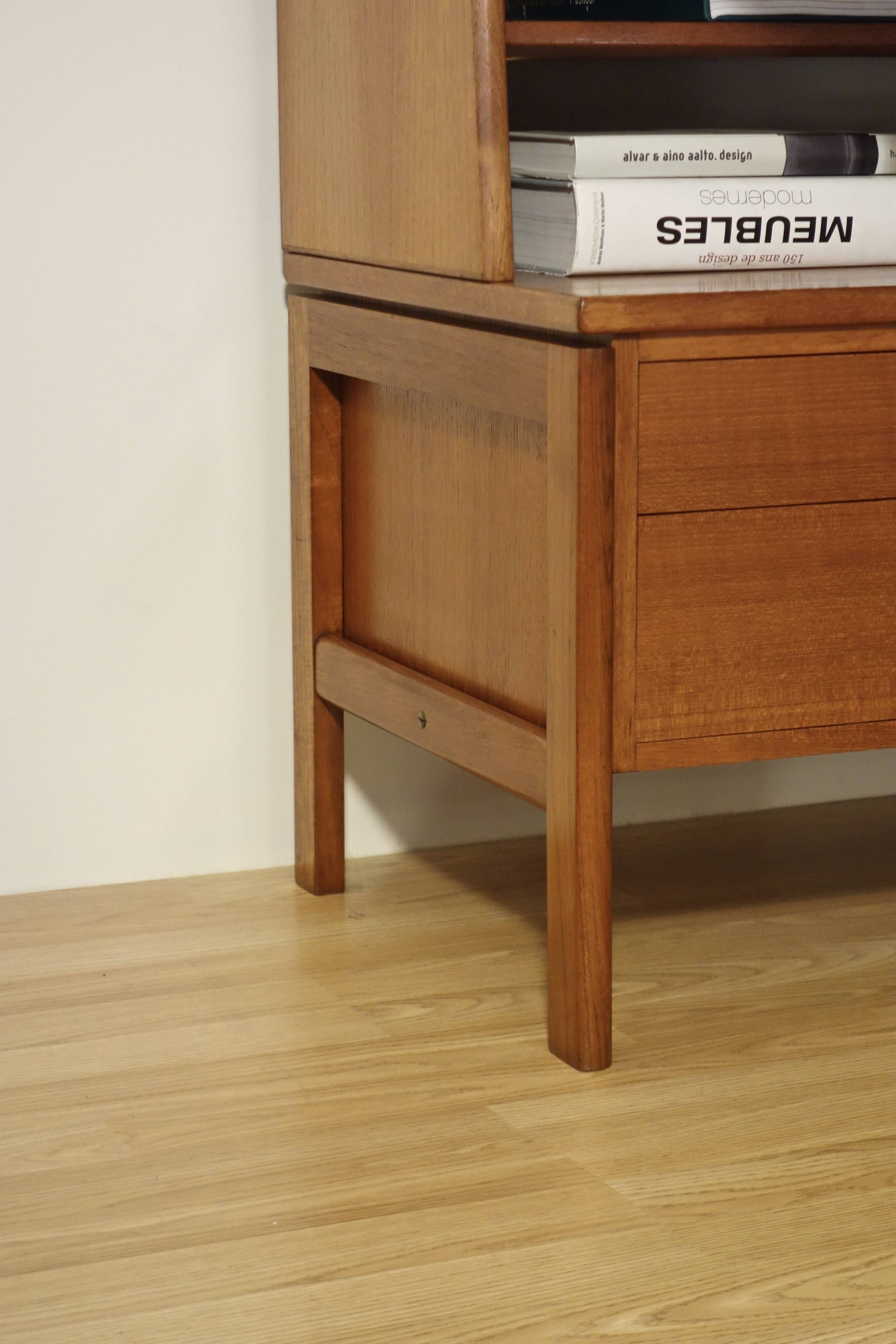 Danish secretary in light rosewood by Arne Wahl Iversen 1960