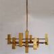 Gaetano Sciolari chandelier, Boulanger from the 70s