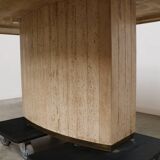 travertine table