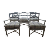 Provençal farmhouse-style salon