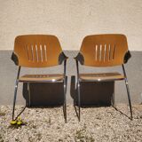 8 “Golf” Chairs by Francesco Zaccone for Thonet