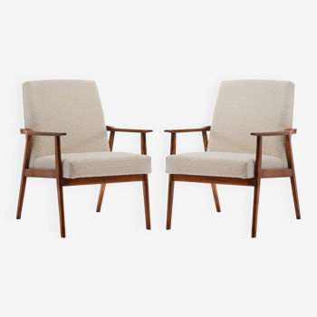 Pair of śnieżnik armchairs from the 70s.