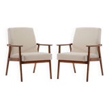 Pair of śnieżnik armchairs from the 70s.