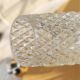 Large gilded brass chandelier from the mid-century by Maison Lunel Arlus, years.