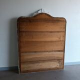 Antique mirror with pediment 158x118 cm