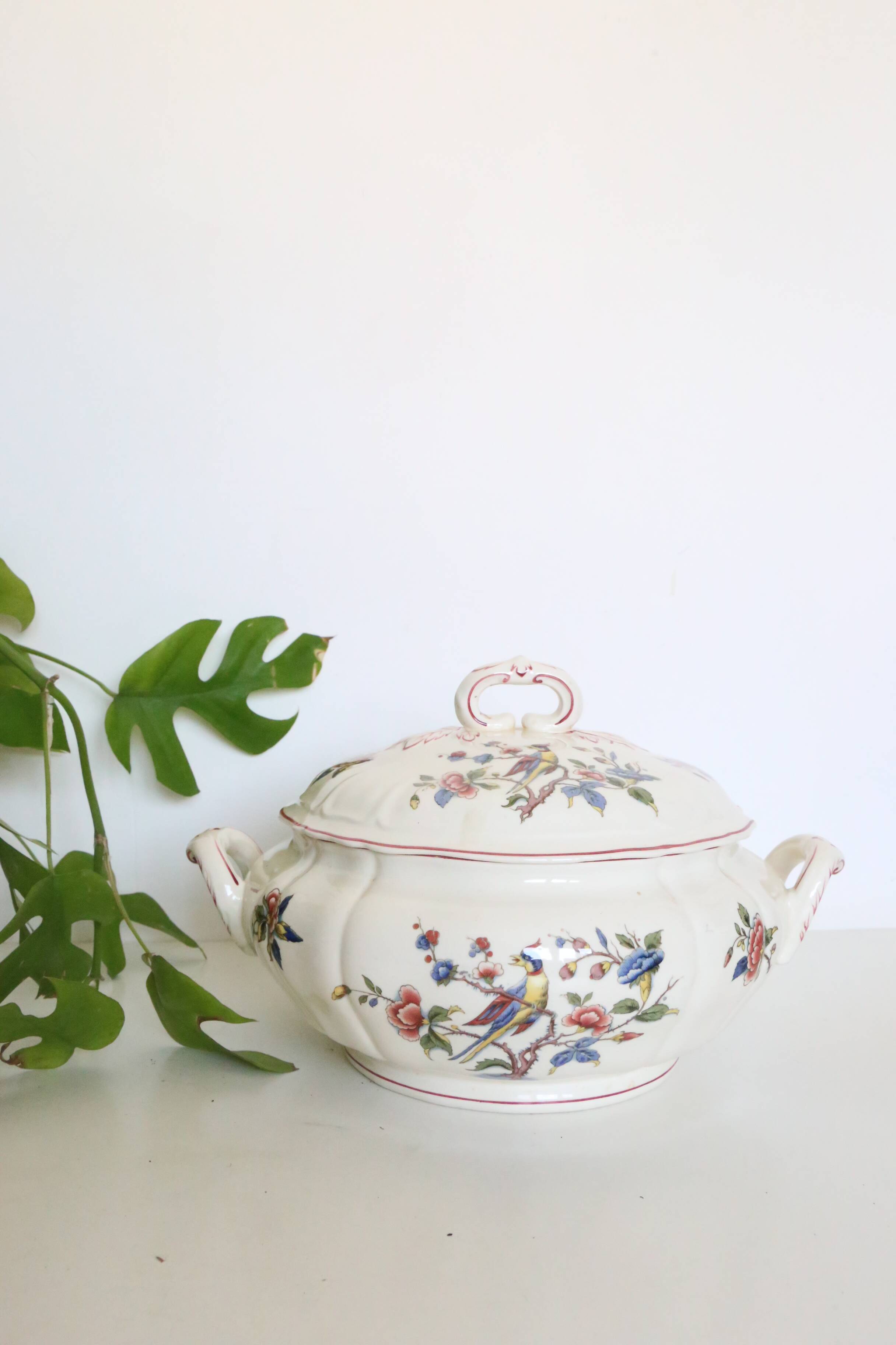 soup tureen, Phoenix service, Villeroy and Boch, vintage