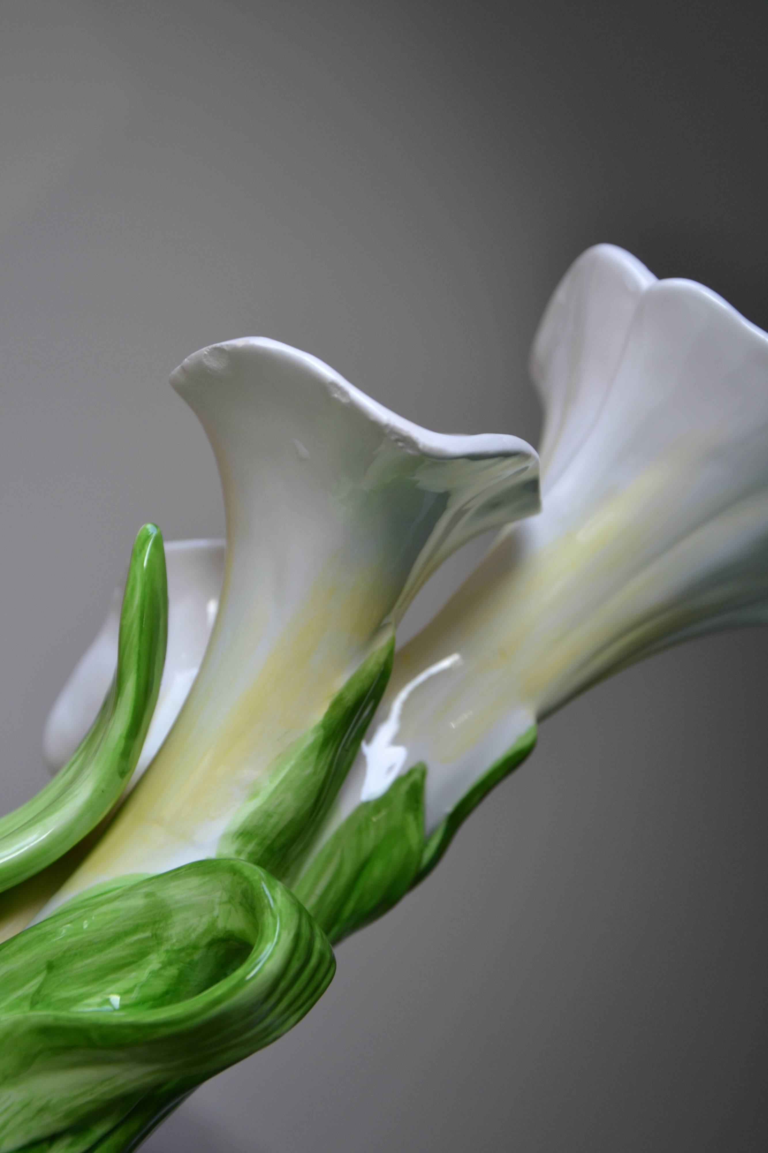 Lily slip vase