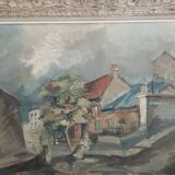 Claude aliotti (1925-1989) - oil on canvas - 54 x 65 cm