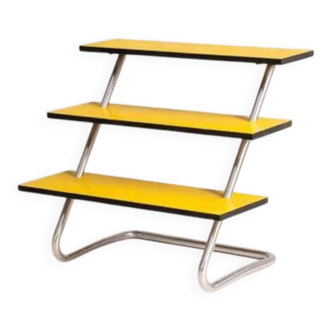 Three-tier flower shelf, Jindřich Halabala, 1930s, Czechoslovakia