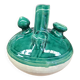 Gargoulette jug in glazed terracotta
