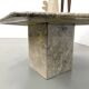 Pair of Italian marble coffee tables, circa 1970.
