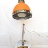 Orange vintage articulated lamp
