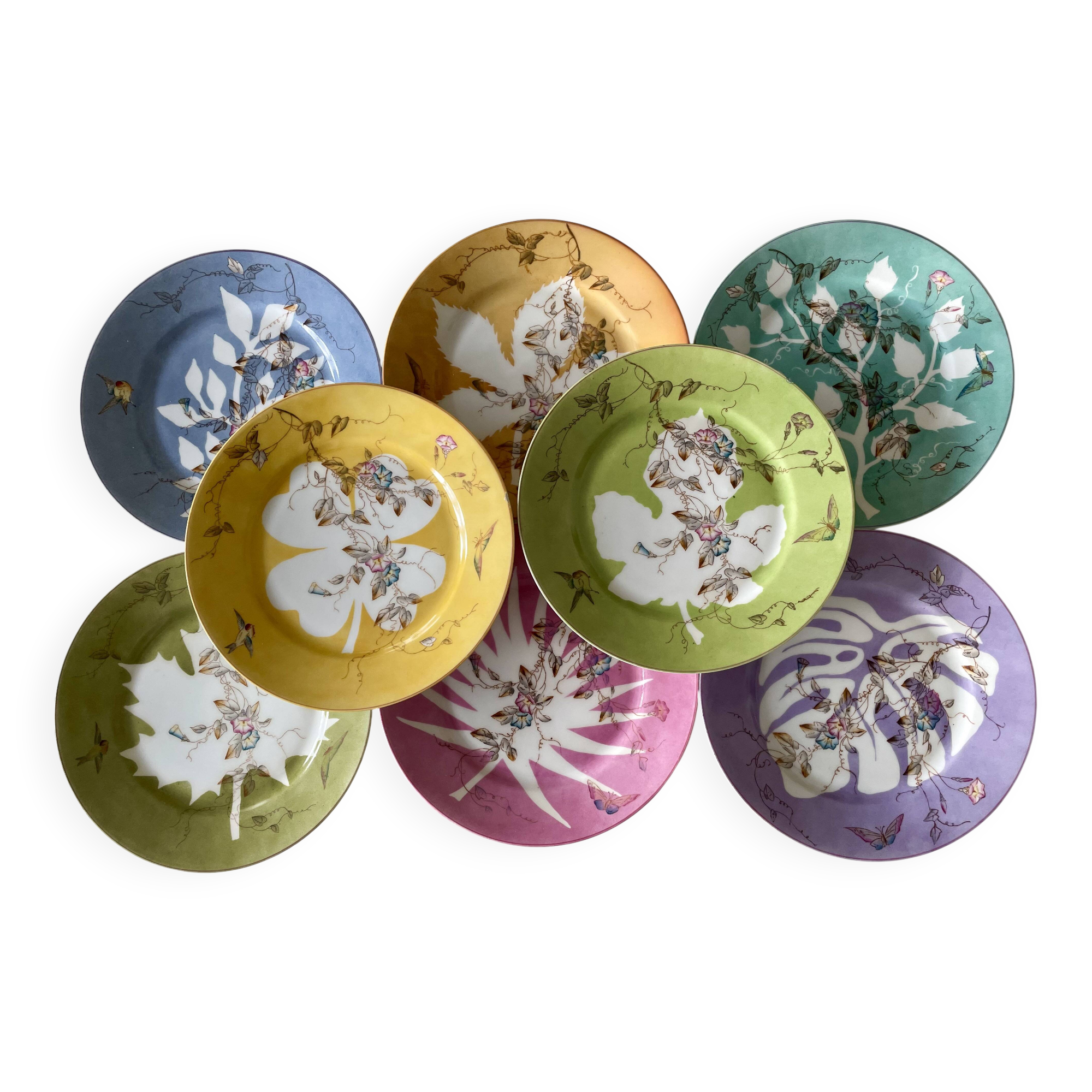 Vintage plates re-looked